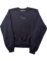 FLEECE LOW CREWNECK NAVY