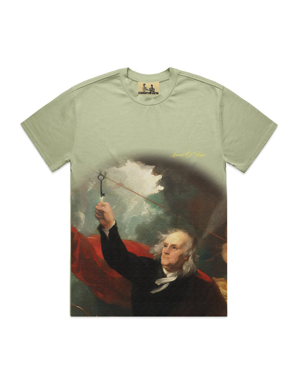 BEN FRANK TEE PISTACHIO