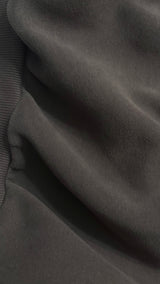 FLEECE LOW CREWNECK GREY